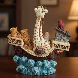 Noah's Arc Glass Figurine Item # PDL-34
